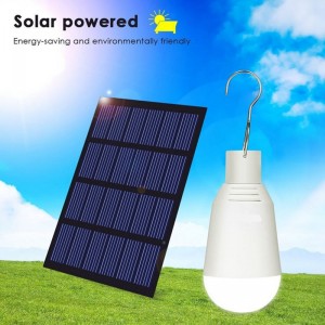 Solar Powered LED Bulb